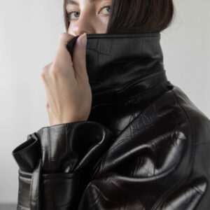 Куртка CAPE кожа - OS, Горький шоколад