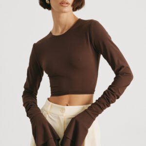 Лонг Balet - S(40-44), Темный шоколад