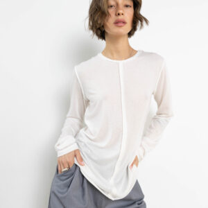 Лонг The Layer / шерсть - S (42-44), Молоко