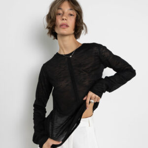 Лонг The Layer / шерсть - S (42-44), Черный